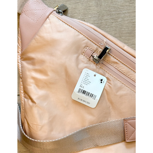 NEW CARAA FREE PEOPLE BLUSH LARGE CROSSBODY SLING BAG - Picture 5 of 7